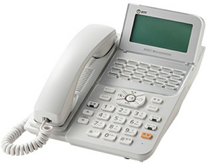 【新品】NTT製 ZX-(24)IPFSTEL-(1)(W) 24ボタンスターISDN停電電話機(白) ・接続可能主装置 ZXS-ME　ZXM-ME発注商品の為ご注文後のキャンセル、返品、交換は出来ません。※ 代引き不可