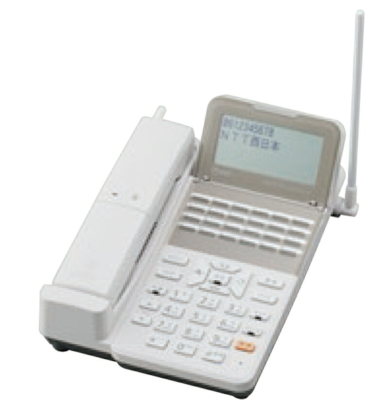 Rakuten - 【新品】NTT　ZX2-24CCLSTEL ZX2-(24)CCLSTEL-(1)(W)　αZX2シリーズ 24ボタンスターカールコードレス電話機(白)発注商品の為ご注文後のキャンセル、返品、交換は出来ません。※ 代引き不可