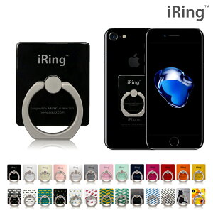 スマホリング iRing 正規品 アイリング バンカーリング スマホスタンド スマホ リング iphone 携帯リング 落下防止