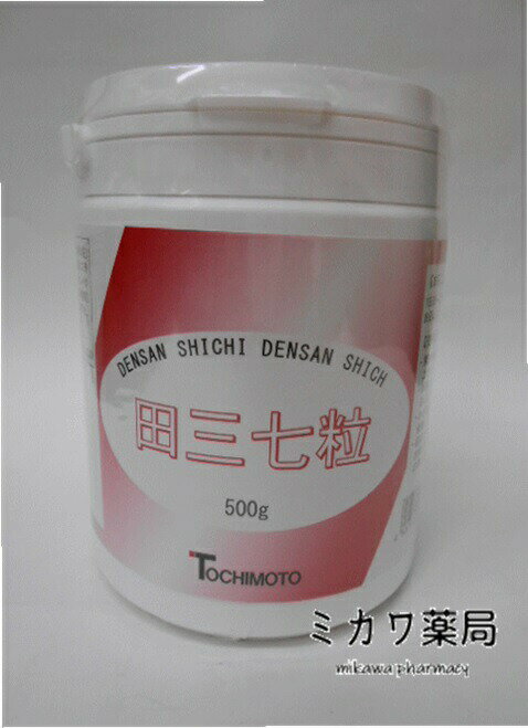 栃本天海堂　田三七粒500gポリ容器入り約2000粒×3個【北海道・沖縄・離島別途送料必要】【smtb-k】【w1】