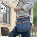 ショルダーバッグ メンズ 日本製 豊岡製鞄 帆布 キャンバス 縦 縦型 撥水 軽量 2WAY ショッピング 旅行 カーキ 紺 プレゼント KBN33784 BLAZER CLUB 送料無料 父の日 おすすめ QSM-140