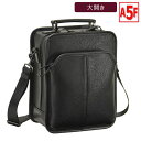 ショルダーバッグ ビジネスバッグ 2Way A5ファイル対応 社会人 シンプル 出張 通勤 休日 黒 縦型 天取っ手 手提げバッグ 斜め掛け 肩かけ バック ば...