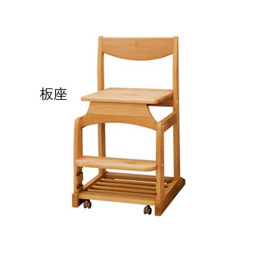 学習椅子 椅子 チェアー 日本製自然塗料 木の温もりと環境に優しいチェア 健康家具 子ども 椅子 子供椅子 QSM-200 t003-m054-dkf-ch5 堀田木工 ダックチェアNo8 学習チェア P10 [2]
