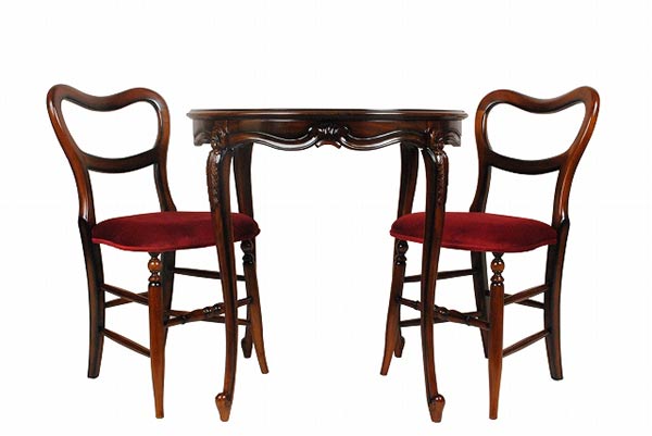 椅子 ダイニングチェアー マホガニー アンティーク調 レザー張り モケット ウィンザーチェア 送料無料 輸入家具 食堂椅子 drjf QSM-200 GMK [3]