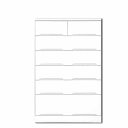 チェスト タンス ハイチェスト 幅80cm 白家具 6段 高さ129cm 白 ホワイト 日本製 完成品 鏡面仕上げ m004-csl-hc80 整理タンス QO...