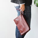 【10%OFFクーポン】ラガード ネヴァダ-NEVADA- NO.4953 セカンドバッグ クラッチバッグ シボ 牛革 本革 日本製 国産 茶色 ブラウン チャ ハンドバッグ ミニカバン メンズ 鞄 カバン ミニバッグ ネバダ QSM-100(4)