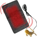 爬虫類 ヒーター パネルヒーター 爬虫類加熱マット 爬虫類 小動物用ヒーター usbヒートシンク 炭素繊維 加熱マット ヒーターマット 加熱フィルム ホットカー...
