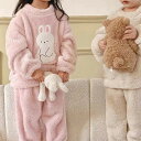 【送料無料】子どもパジャマ 男の子 女の子 子どもルームウエア 冬 おしゃれ あったか ふわふわ もこもこ ベビー キッズ 長袖 動物柄 可愛い ゆったり 裏起...
