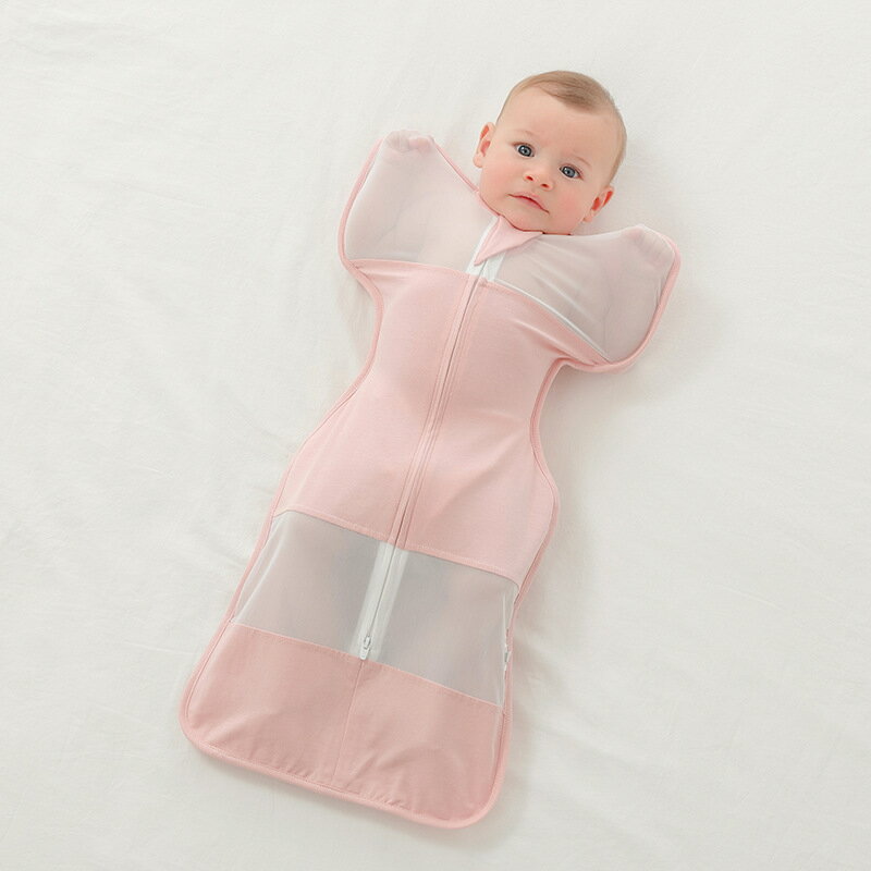 スワドル メッシュ 夏も快適 おくるみ 赤ちゃん 新生児 モロー反射対策 夏用 夜泣き対策 出産祝い