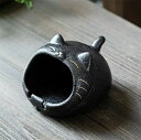 灰皿 プッシュ 可愛い 喫煙 プレゼント 陶器 卓上 灰皿 おしゃれ クリエイティブ 陶磁器 大容量 家 オフィス 装飾