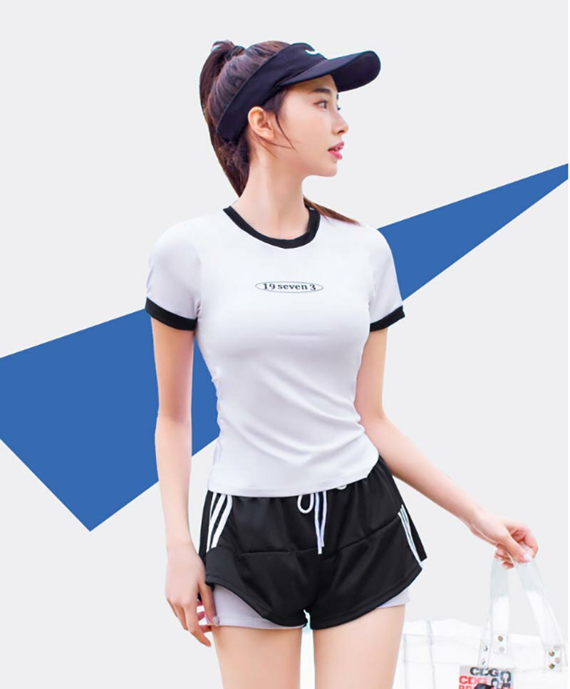 あす楽 ペア水着 まとめ買いでお得！水着 メンズ トランクス＋水着 レディース 送料無料 ホユキ カップルお揃い ビーチ水着/S/M/L/LL ビーチパンツ ビキニ ワンピース タンキニ