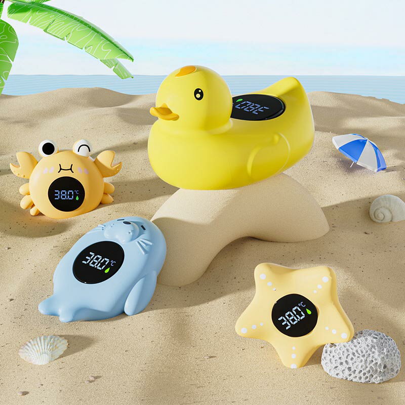 ベビー カワイイ お湯 沐浴 送料無料 湯温 デジタル 水温 湯温計「ガーくん」デジタル湯温計 防水 赤ちゃん 新生児 お風呂 入浴 半身浴 温度計 防滴 バスタイム バスルーム お風呂グッズ かわいい お風呂