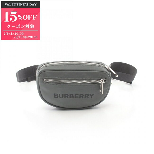 楽天Mike Museum【15％OFFクーポン対象】バーバリー BURBERRY ウエストバッグ ボディバッグ バッグ ナイロン レディース グレー系 8052888 【中古】