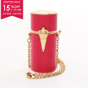 ルイ・ヴィトン LOUIS VUITTON リップスティックケース エピ アクセサリー レザー メタル レディース ピンク系 / ゴールド系 R97984 【中...