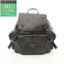 【最大10万円OFFクーポン配布中】セリーヌ CELINE トリオンフ ラージ リュックサック バックパック バッグ PVCコーティングキャンバス メンズ ブラ...