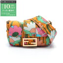 【最大10万円OFFクーポン配布中】フェンディ FENDI マンマバケット ウエストバッグ ボディバッグ バッグ ナイロン レディース オレンジ系 / マルチカ...
