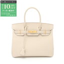 【最大10万円OFFクーポン配布中】エルメス HERMES バーキン30 ハンドバッグ バッグ レザー ヴォーエプソン ヴォーエプソン レディース ホワイト系 ...