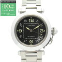 【最大10万円OFFクーポン配布中】カルティエ CARTIER パシャC 腕時計 時計 ステンレススチール ボーイズ ブラック系 W31043M7 【中古】