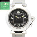 【最大10万円OFFクーポン配布中】カルティエ CARTIER パシャC 腕時計 時計 ステンレススチール ボーイズ ブラック系 W31043M7 【中古】