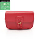 【最大10万円OFFクーポン配布中】セリーヌ CELINE ウエストバッグ バッグ レザー レディース レッド系 190753 【中古】