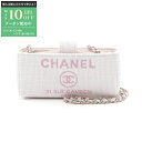 【最大10万円OFFクーポン配布中】シャネル CHANEL ドーヴィル ショルダーバッグ バッグ キャンバス レディース ピンク系 【中古】