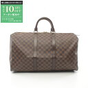 【最大10万円OFFクーポン配布中】ルイ・ヴィトン LOUIS VUITTON キーポル50 ボストンバッグ バッグ PVCコーティングキャンバス レザー ダミ...