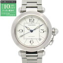 【最大10万円OFFクーポン配布中】カルティエ CARTIER パシャC 腕時計 時計 ステンレススチール ボーイズ ホワイト系 W31074M7 【中古】