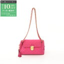 【最大10万円OFFクーポン配布中】プラダ PRADA TESSUTO IMPUNTU ショルダーバッグ バッグ ナイロン サフィアーノレザー レディース ピン...