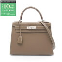【最大10万円OFFクーポン配布中】エルメス HERMES ケリー28 ハンドバッグ バッグ ヴォーエプソン ヴォーエプソン レディース ベージュ系 04231...