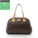 【最大10万円OFFクーポン配布中】ルイ・ヴィトン LOUIS VUITTON モントルグイユGM ショルダーバッグ バッグ PVCコーティングキャンバス レザ...