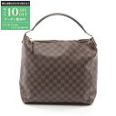 【最大10万円OFFクーポン配布中】ルイ・ヴィトン LOUIS VUITTON ポートペローPM ダミエエベヌ ショルダーバッグ バッグ PVCコーティングキャ...