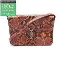 【最大10万円OFFクーポン配布中】グッチ GUCCI ニュージャッキー ショルダーバッグ バッグ エキゾチックレザー レディース オレンジ系 / ブラック系 ...