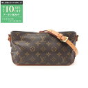 【最大10万円OFFクーポン配布中】ルイ・ヴィトン LOUIS VUITTON トロター ショルダーバッグ バッグ PVCコーティングキャンバス レザー モノグ...