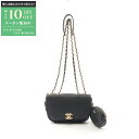 【最大10万円OFFクーポン配布中】シャネル CHANEL マトラッセ ショルダーバッグ バッグ レザー レディース ブラック系 AS1096 【中古】