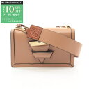 【最大10万円OFFクーポン配布中】ロエベ LOEWE バルセロナ ショルダーバッグ バッグ レザー レディース ベージュ系 【中古】