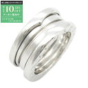 【最大10万円OFFクーポン配布中】ブルガリ BVLGARI B-zero1 ビーゼロワン リング 3バンド リング・指輪 ジュエリー K18WG(ホワイトゴールド) メンズ レディース シルバー系 【中古】(4)
