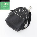 【最大10万円OFFクーポン配布中】フェンディ FENDI バックパック型 チャーム アクセサリー レザー レディース ブラック系 7AR471 【中古】