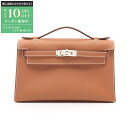 【最大10万円OFFクーポン配布中】エルメス HERMES ポシェットケリー ミニ ハンドバッグ バッグ ヴォースイフト ヴォースイフト レディース ブラウン系...