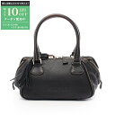 【最大10万円OFFクーポン配布中】シャネル CHANEL ハンドバッグ バッグ レザー レディース ブラック系 【中古】
