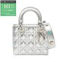 【最大10万円OFFクーポン配布中】ディオール Dior レディディオール スモール ハンドバッグ バッグ レザー レディース シルバー系 【中古】