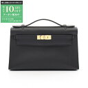 【最大10万円OFFクーポン配布中】エルメス HERMES ポシェットケリー ミニ ハンドバッグ バッグ レザー ヴォースイフト ヴォースイフト レディース ブ...