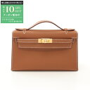 【最大10万円OFFクーポン配布中】エルメス HERMES ポシェットケリー ミニ ゴールド ハンドバッグ バッグ ヴォースイフト ヴォースイフト レディース ...