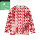 【最大10万円OFFクーポン配布中】フェンディ FENDI FENDI × MARC JACOBS ニット 衣料品 トップス レーヨン ナイロン メンズ レッド...