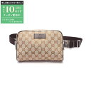 【最大10万円OFFクーポン配布中】グッチ GUCCI ウエストバッグ ボディバッグ バッグ キャンバス レザー メンズ レディース ベージュ系 / ブラウン系...