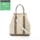 【最大10万円OFFクーポン配布中】エルメス HERMES ガーデンファイルPM トートバッグ バッグ キャンバス レザー トワルミリタリー / ネゴンダ トワ...