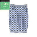 【最大10万円OFFクーポン配布中】シャネル CHANEL ココマーク スカート 衣料品 ボトムス コットン レディース ブルー系 / ネイビー系 / ホワイト...