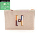 【最大10万円OFFクーポン配布中】エルメス HERMES フォーブル コーナー PM フラットポーチ フィセル ポーチ バッグ キャンバス レディース ベージ...