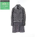 【最大10万円OFFクーポン配布中】シャネル CHANEL ココマーク セットアップ 衣料品 ラムスキン(羊革) ナイロン レディース ブラック系 / マルチカ...