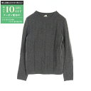 【最大10万円OFFクーポン配布中】エルメス HERMES ニット 衣料品 トップス ウール レディース グレー系 【中古】