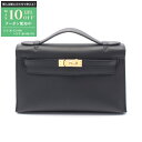 【最大10万円OFFクーポン配布中】エルメス HERMES ポシェットケリー ミニ ハンドバッグ バッグ ヴォースイフト ヴォースイフト レディース ブラック系...